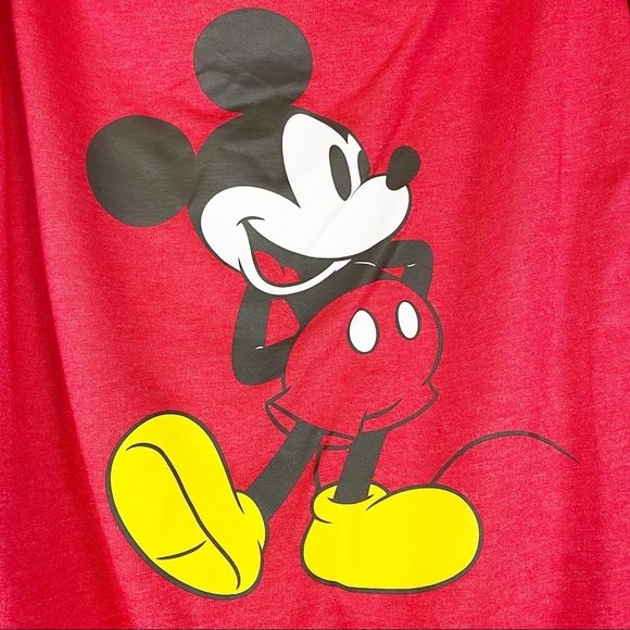 NEW Disney Red Mickey Mouse Pullover Sweater - Picture 2 of 8
